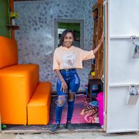 Beauty parlour owner