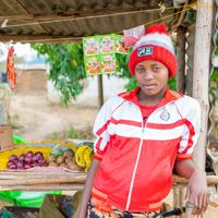Fruits and vegetables seller